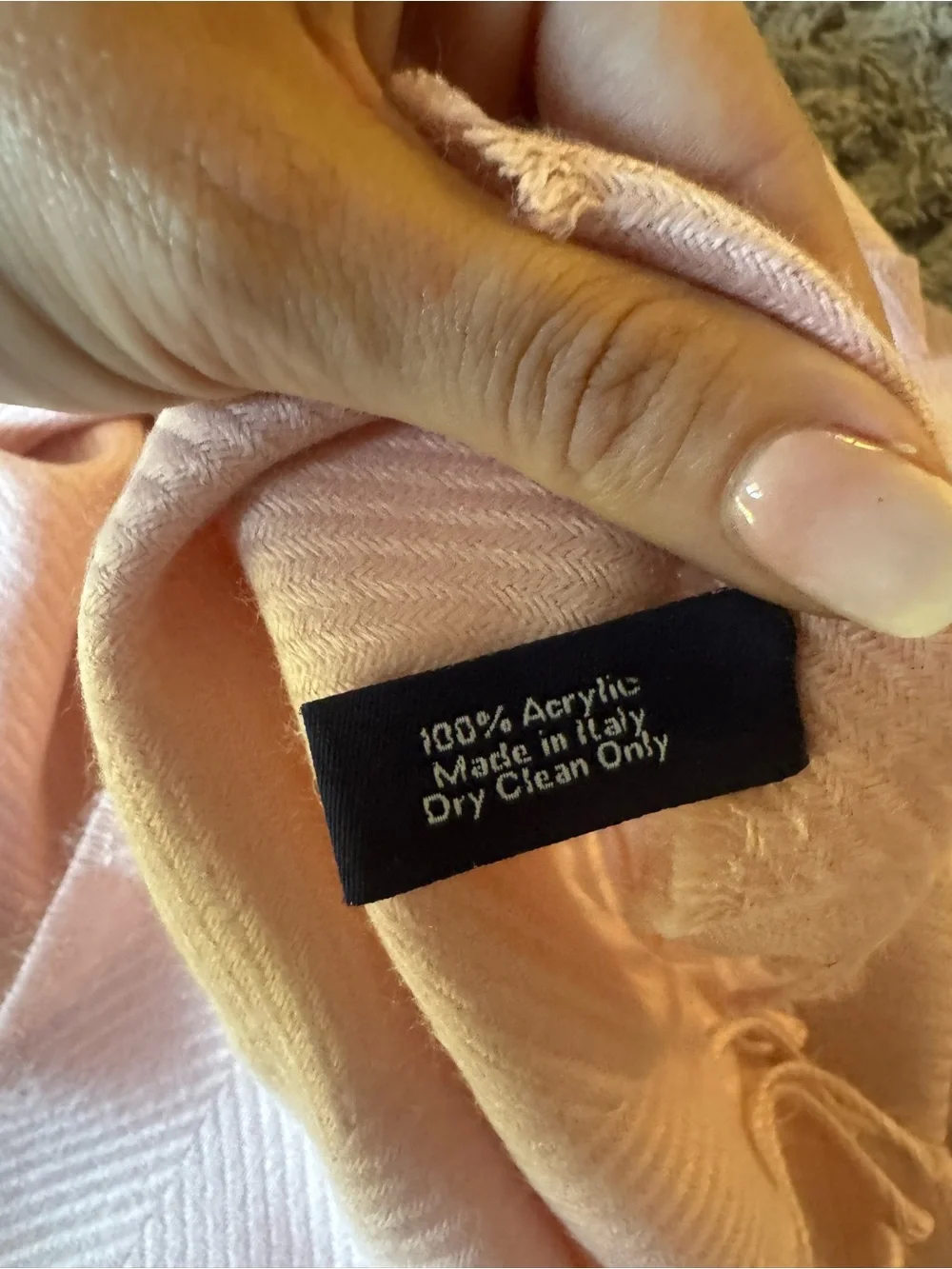 Ann Taylor Soft Pink Women's Scarf